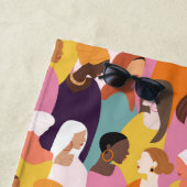 Plage Serviette de fête des mères (En situation)