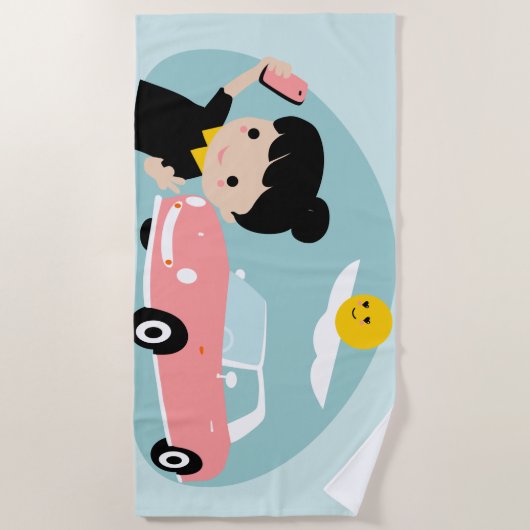 Plage Serviette de Figaro (Devant)