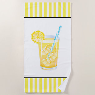 Plage Serviette de plage-boisson