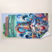 Plage serviette de plage Gnome (Devant)