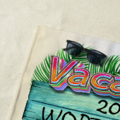 Plage serviette de plage Gnome (En situation)