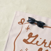 Plage Serviette de spa pour enterrement de vie de jeune  (En situation)