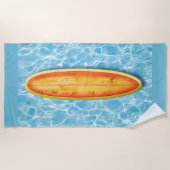 Plage Serviette de surf yoga (Devant)