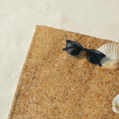 Plage Serviette de week-end de jeune fille de Sandy Seas (En situation)