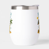 Plage S'Il Vous Plaît Acier Inoxydable Vin Tumbler (Gauche)