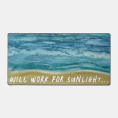 Plage S'Il Vous Plaît Desk Mat (Recto)