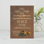plage starfish couple couples douche invitations (Debout devant)
