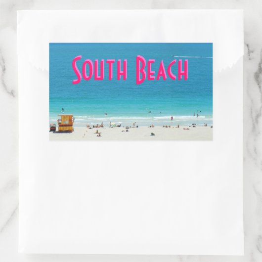 ~Plage~ STICKER DE PLAGE SUD (Sac)