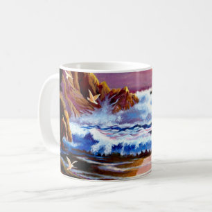 Plage Sunrise Café Mug
