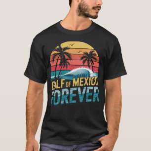 Plage Sunset Graphic Tee T-shirt Golfe du Mexique