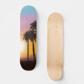 Plage Sunset Skateboard (Recto)