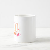 Plage svp tasse rose et orange de | (Centre)