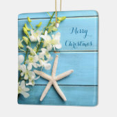 Plage Thématique Noël Ornements Carré Starfish (Gauche)