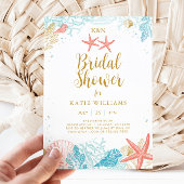 Plage Thème Bridal Douche Invitation