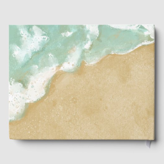 Plage Thème Business Livre d'hôtes (Verso)