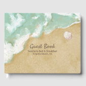 Plage Thème Business Livre d'hôtes (Recto)