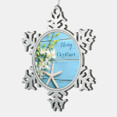 Plage Thème de Noël Ornements Poisson d'Estarfish (Vue impression)