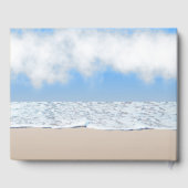 Plage Thème Personnalisé Livre D'Invités (Verso)