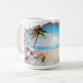 Plage Tropical Paradise - Mug 3D (Devant gauche)