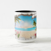 Plage Tropical Paradise - Mug 3D (Centre)