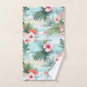 Plage tropicale #4 (Serviette à main)