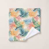 Plage tropicale #6 (Gant de toilette)