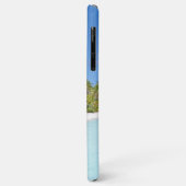 Plage tropicale avec Palms Coque-Mate coque iphone (Dos/Gauche)