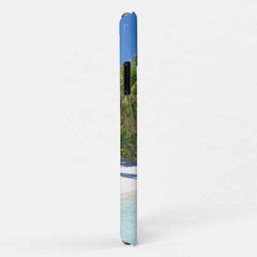 Plage tropicale avec Palms Coque-Mate coque iphone (Dos/Droite)