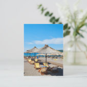 Plage vacances Carte postale (Debout devant)