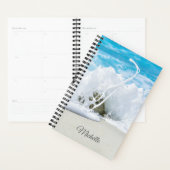 Plage Vague Splash Nom personnalisé (Devant avec enveloppe)