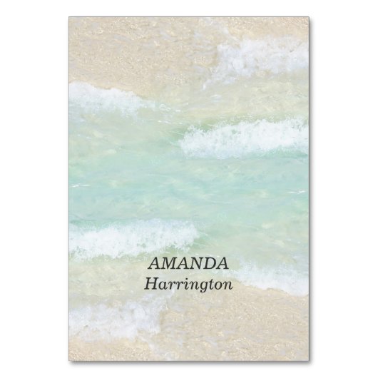 Plage Vagues Cartes de Place Tented (Par défaut)