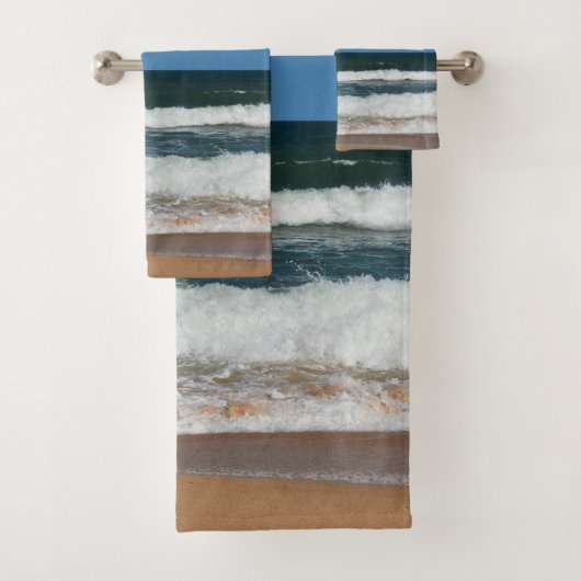 Plage Vagues Sable Bord de mer Tropical Ocean Seas (En situation)