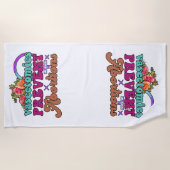 Plage Vasectomies Empêcher l'avortement serviette de pla (Devant)