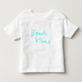 Plage Vibes Amusant Été Graphisme mignon T-Shirt (Devant)