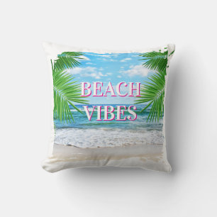 Plage Vibes Lance Oreiller