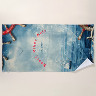 Plage Vibes Nautique Plage Serviette