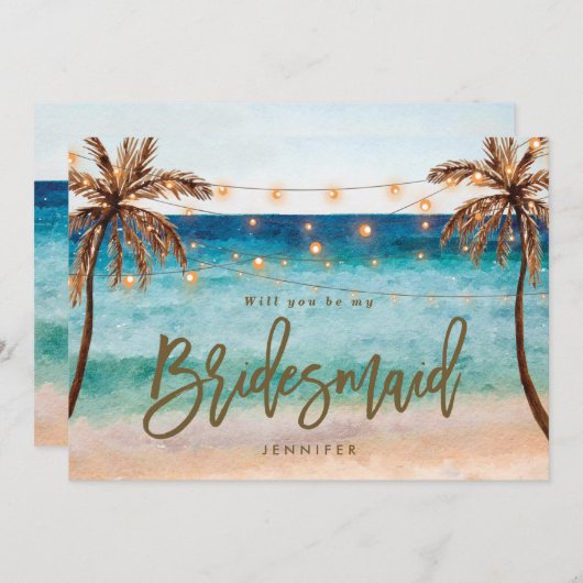 plage vous serez ma carte de proposition de (Devant / Derrière)