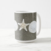Plage X et O's Photo Coffee Mug (Devant droit)