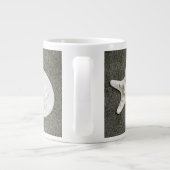 Plage X et O's Photo Coffee Mug (Dos)