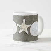 Plage X et O's Photo Coffee Mug (Devant droit)