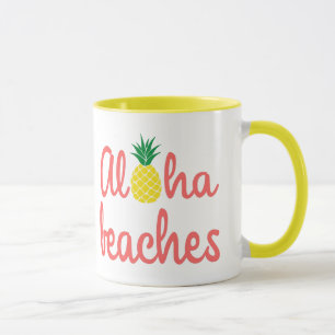 Plages Aloha 11 oz Combo Mug