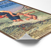 Plages Belges Vintage Poster 1920 (Hoek)