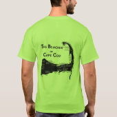 Plages de T-shirt de Cape Cod (Dos)