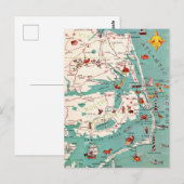 Plages des Outer Banks Carte Postale (Devant / Derrière)