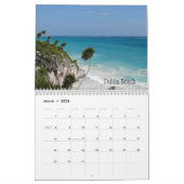 Plages du calendrier de Maya de la Riviera (Mar 2026)