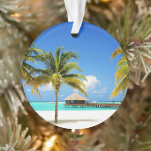 Plages tropicales Île et lagon, Maldives