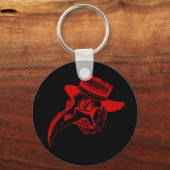 Plague Doc Sleutelhanger (Voorkant)