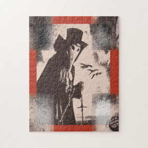 Plague Doctor Dr Macabre Puzzle Gothic Art Print Legpuzzel
