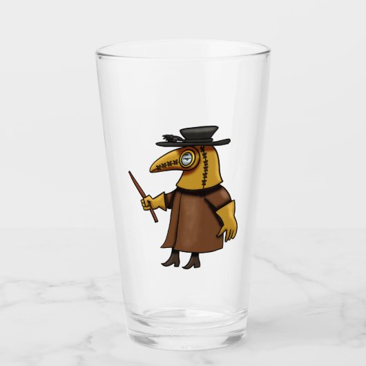 Plague Doctor Glas (Voorkant)