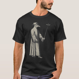 Plague Doctor Mask Medieval Steampunk T-shirt